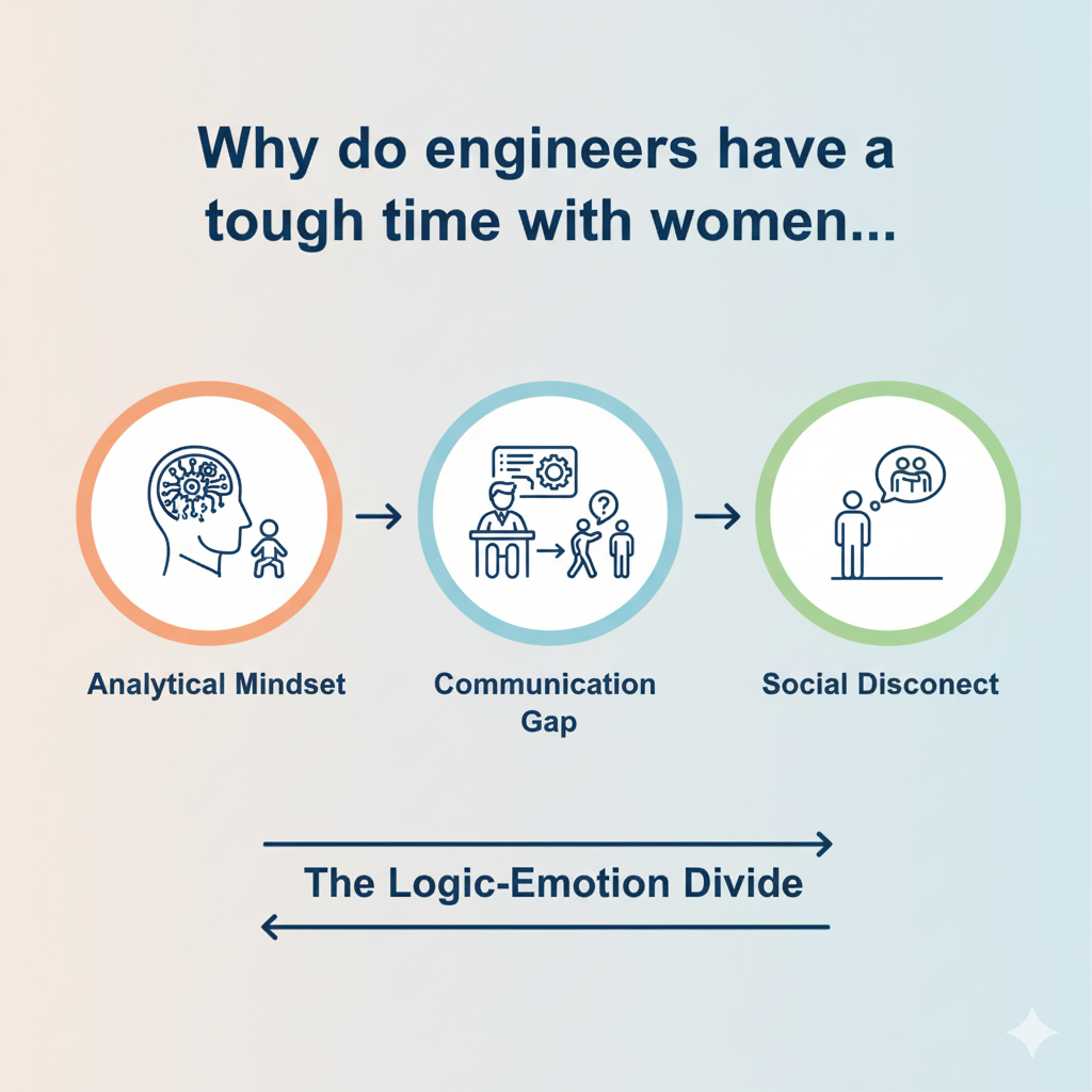 Why do engineers have a tough time with women…