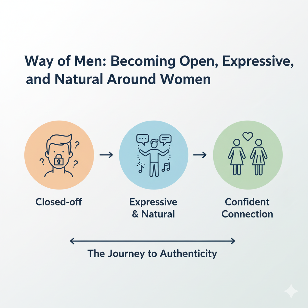 Way of Men: Becoming Open, Expressive, and Natural Around Women.