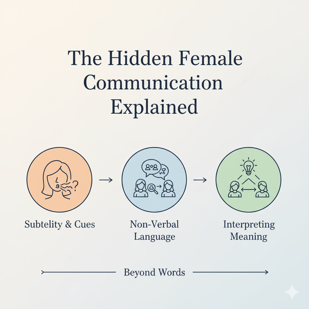 The hidden female communication explained.