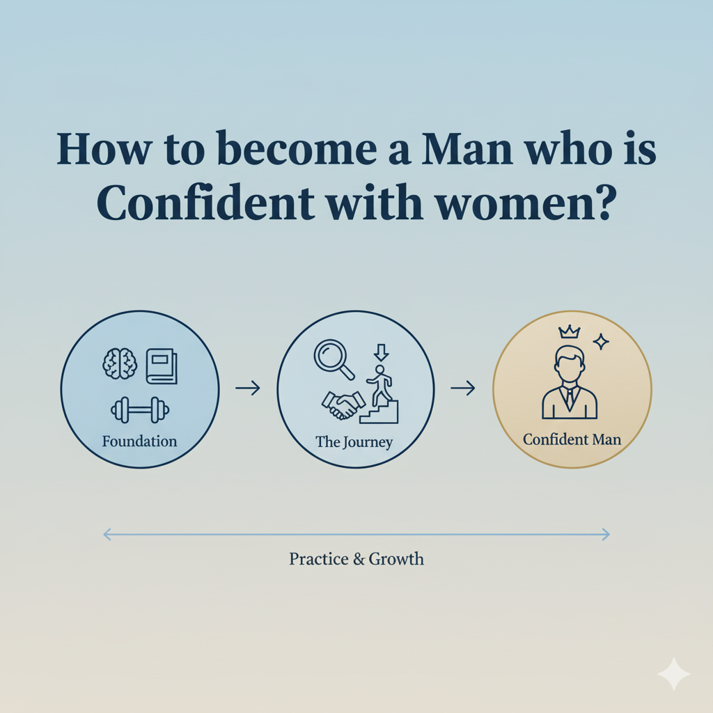 How to become a Man who is Confident with women?