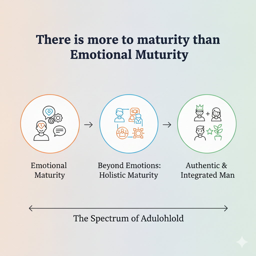 There is more to maturity than Emotional Maturity..