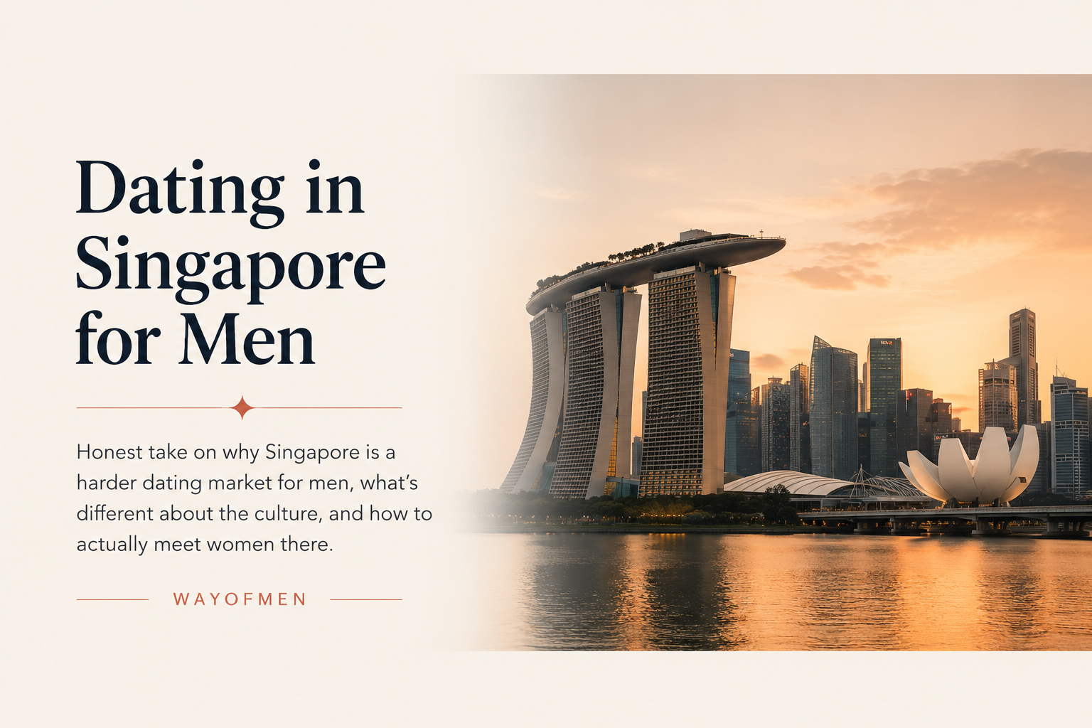 Dating in Singapore for Men