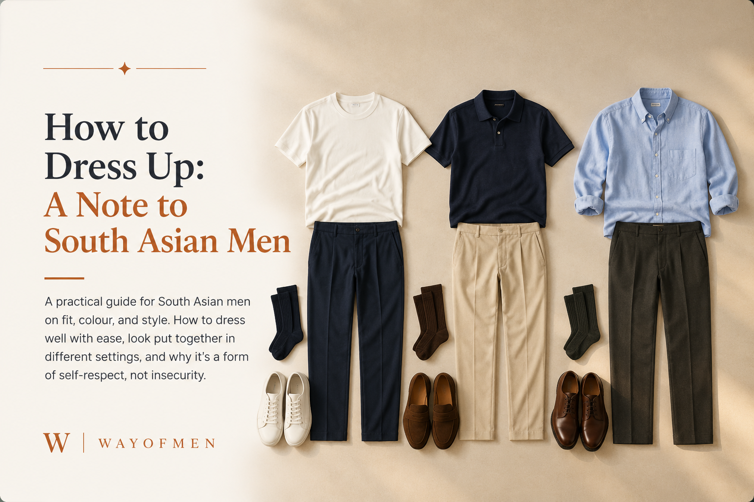 How to Dress Up: A Note to South Asian Men